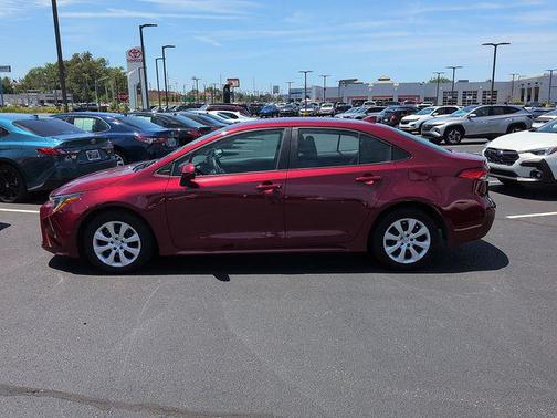 Ruby Flare Pearl 2024 Toyota Corolla LE