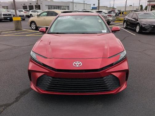 Supersonic Red 2025 Toyota Camry LE