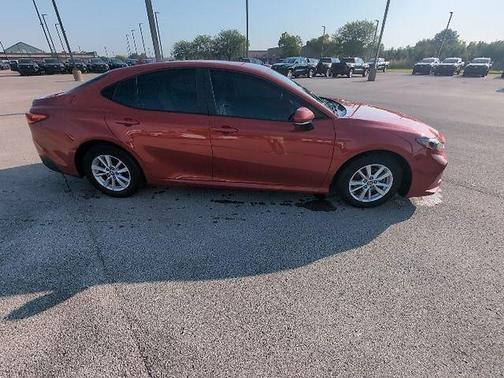 Supersonic Red 2025 Toyota Camry LE