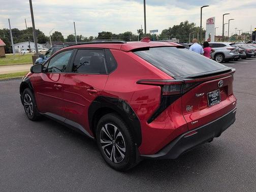 Supersonic Red 2024 Toyota bZ4X XLE
