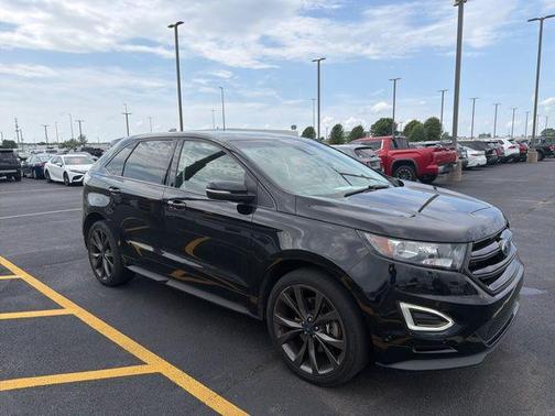 Shadow Black 2018 Ford Edge Sport