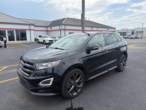 Shadow Black 2018 Ford Edge Sport