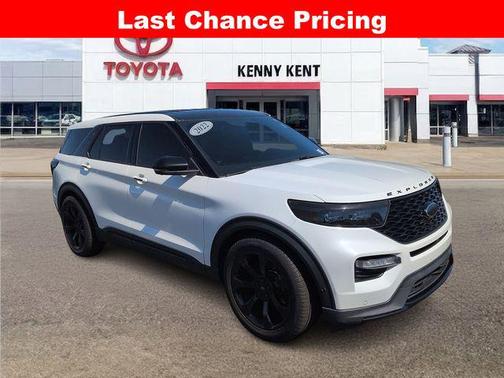 Star White Metallic Tri-Coat 2022 Ford Explorer ST