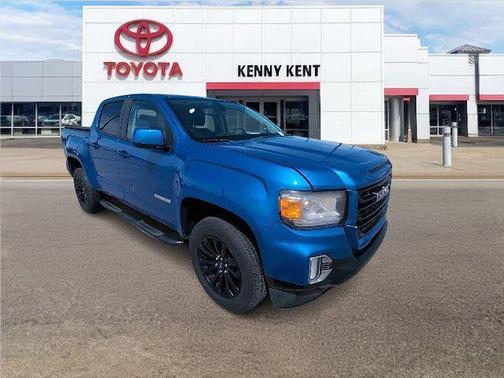 Dynamic Blue Metallic 2022 GMC Canyon Elevation