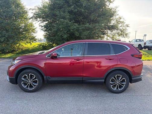 Radiant Red 2021 Honda CR-V AWD EX-L