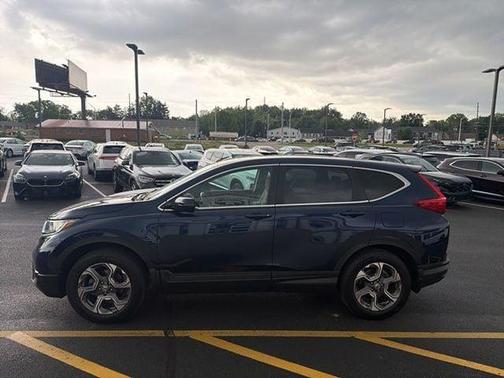 Obsidian Blue Pearl 2018 Honda CR-V EX-L