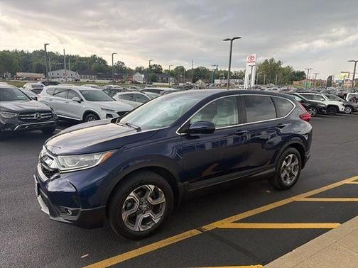 Obsidian Blue Pearl 2018 Honda CR-V EX-L