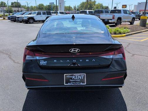 Abyss Black 2025 Hyundai ELANTRA Sport