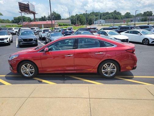 Scarlet Red 2019 Hyundai SONATA Limited