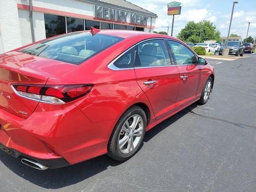 Scarlet Red 2019 Hyundai SONATA Limited