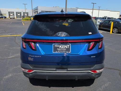 Intense Blue 2022 Hyundai TUCSON SEL