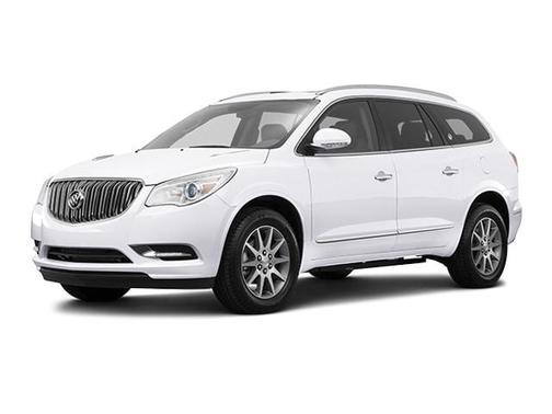 White Frost Tricoat 2017 Buick Enclave Leather
