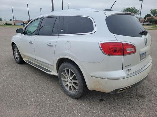 White Frost Tricoat 2017 Buick Enclave Leather