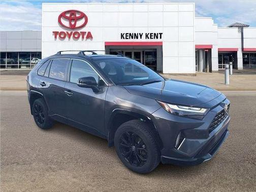 Magnetic Gray/Midnight Black 2023 Toyota RAV4 Hybrid SE