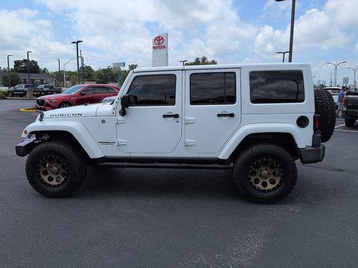 Bright White Clearcoat 2016 Jeep Wrangler Unlimited Rubicon