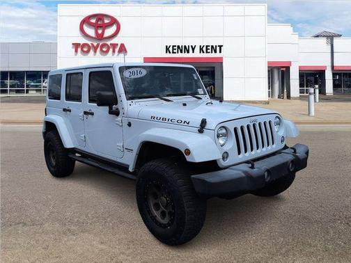 Bright White Clearcoat 2016 Jeep Wrangler Unlimited Rubicon