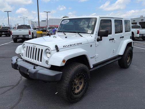 Bright White Clearcoat 2016 Jeep Wrangler Unlimited Rubicon