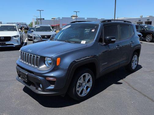 Slate Blue Pearlcoat 2023 Jeep Renegade Limited