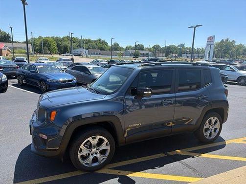 Slate Blue Pearlcoat 2023 Jeep Renegade Limited