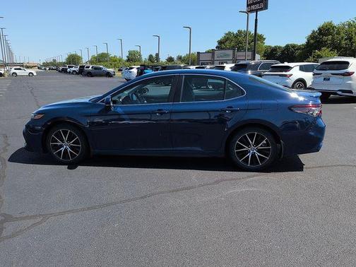 Reservoir Blue 2024 Toyota Camry SE