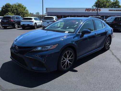 Reservoir Blue 2024 Toyota Camry SE