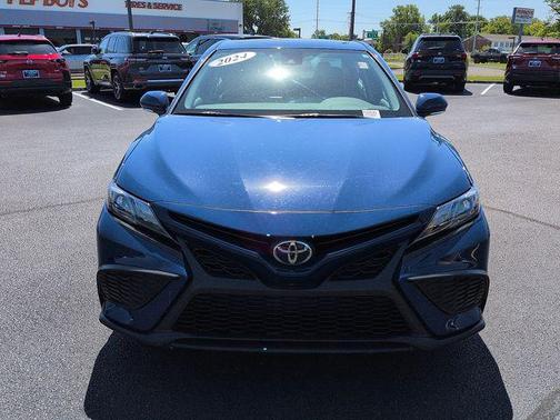Reservoir Blue 2024 Toyota Camry SE