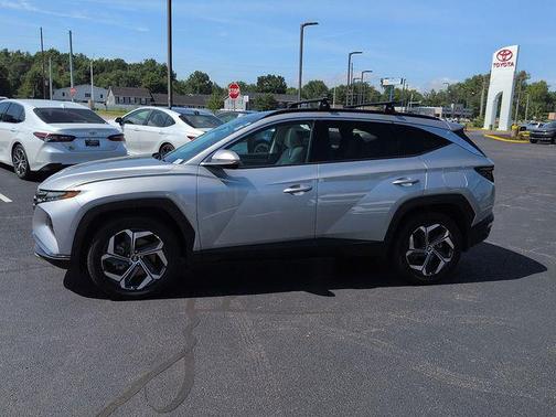 Shimmering Silver 2023 Hyundai TUCSON Hybrid Limited