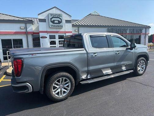 Satin Steel Metallic 2022 GMC Sierra 1500 SLT