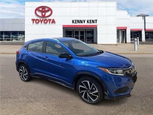 Aegean Blue 2019 Honda HR-V Sport