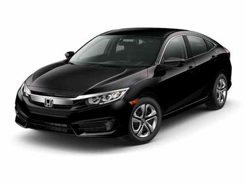 Crystal Black Pearl 2016 Honda Civic LX