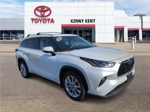 Wind Chill Pearl 2023 Toyota Highlander Hybrid Limited