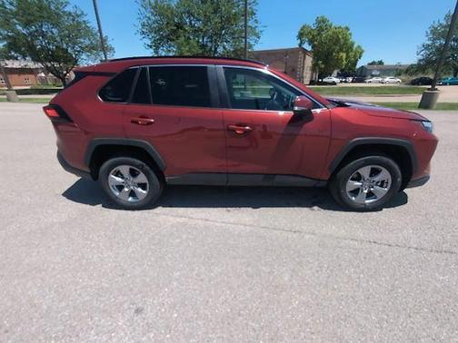 Ruby Flare Pearl 2025 Toyota RAV4 XLE