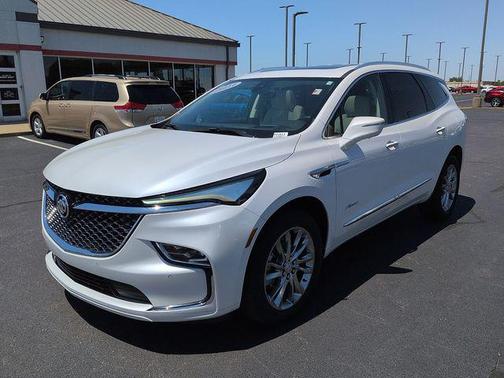 White Frost Tricoat 2023 Buick Enclave Avenir FWD