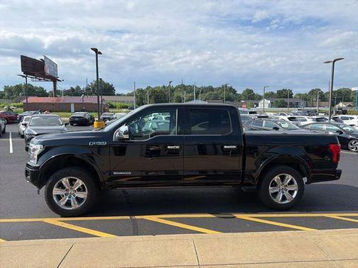 Shadow Black 2018 Ford F-150 Platinum