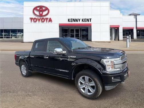 Shadow Black 2018 Ford F-150 Platinum