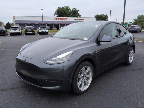 Deep Blue 2020 Tesla Model Y Long Range Dual Motor All-Wheel Drive