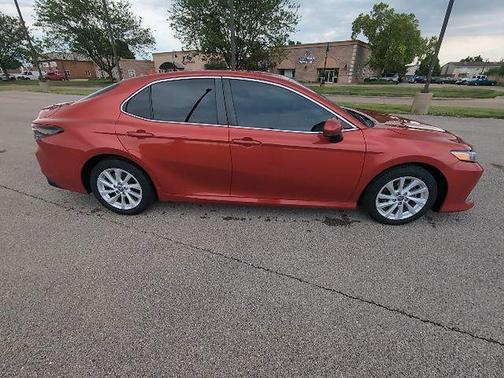 Supersonic Red 2023 Toyota Camry LE