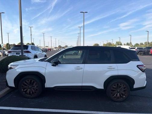 Crystal White Pearl 2025 Subaru Forester Sport