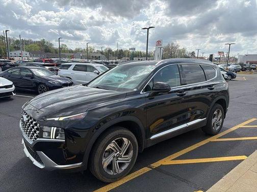 Twilight Black 2022 Hyundai SANTA FE SEL 2.4