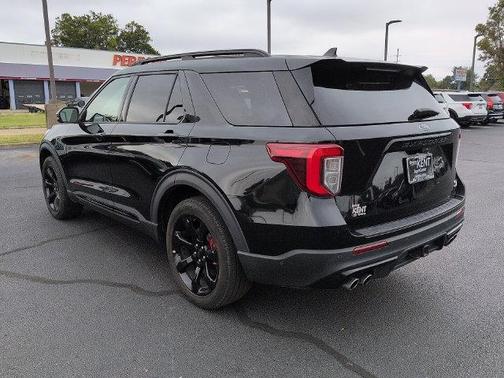 Agate Black Metallic 2021 Ford Explorer ST