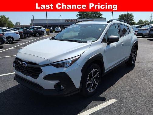 Crystal White Pearl 2025 Subaru Crosstrek Premium
