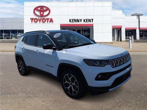 Bright White Clearcoat 2025 Jeep Compass Limited