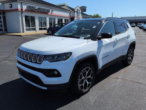 Bright White Clearcoat 2025 Jeep Compass Limited