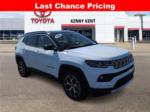 Bright White Clearcoat 2025 Jeep Compass Limited