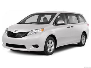 Super White 2013 Toyota Sienna LE