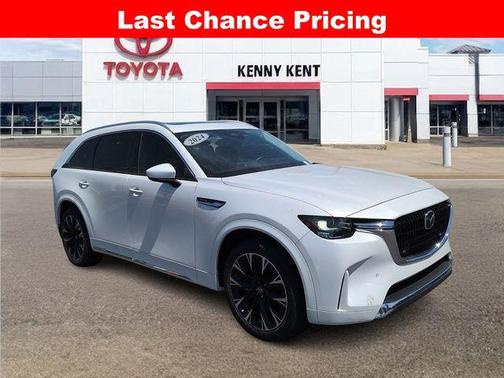 Rhodium White Premium 2024 Mazda CX-90 3.3 Turbo S