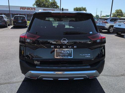 Super Black 2023 Nissan Rogue Platinum
