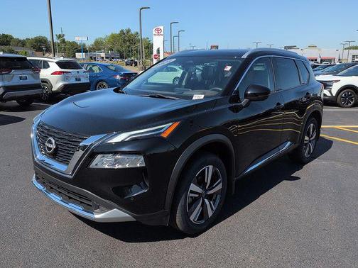 Super Black 2023 Nissan Rogue Platinum