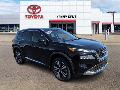 Super Black 2023 Nissan Rogue Platinum