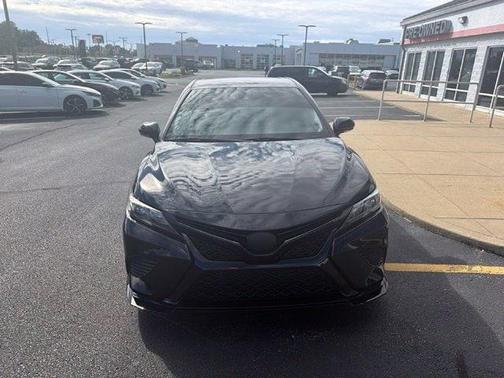 Midnight Black Metallic 2021 Toyota Camry TRD